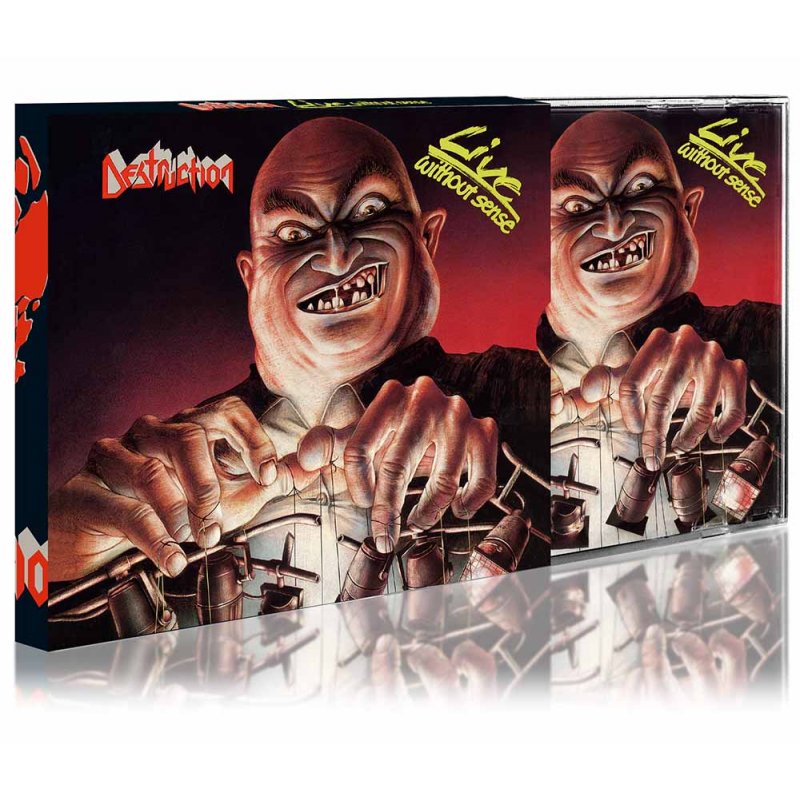 Destruction デストラクションLive Without Sense輸入 DESTRUCTION - Live without Sense (2018 Reissue, Slipcase) | デス