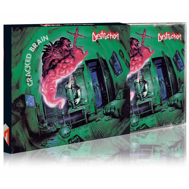 DESTRUCTION - Cracked Brain (2018 Reissue, Slipcase) | デス