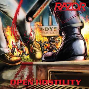 RAZOR - Open Hostility +8 (2015 Remastered, Slipcase) | デス 