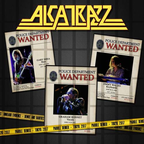 ALCATRAZZ - Parole Denied - Tokyo 2017 (Deluxe Edition, Ltd. Digi, 2CD+DVD)