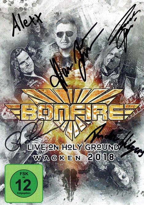 BONFIRE - Live on Holy Ground - Wacken 2018 +4 (DVD) [Masters Of Disguise]