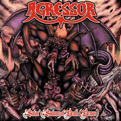 AGRESSOR (Fra) - Satan's Sodomy of Death (Reissue) | デス