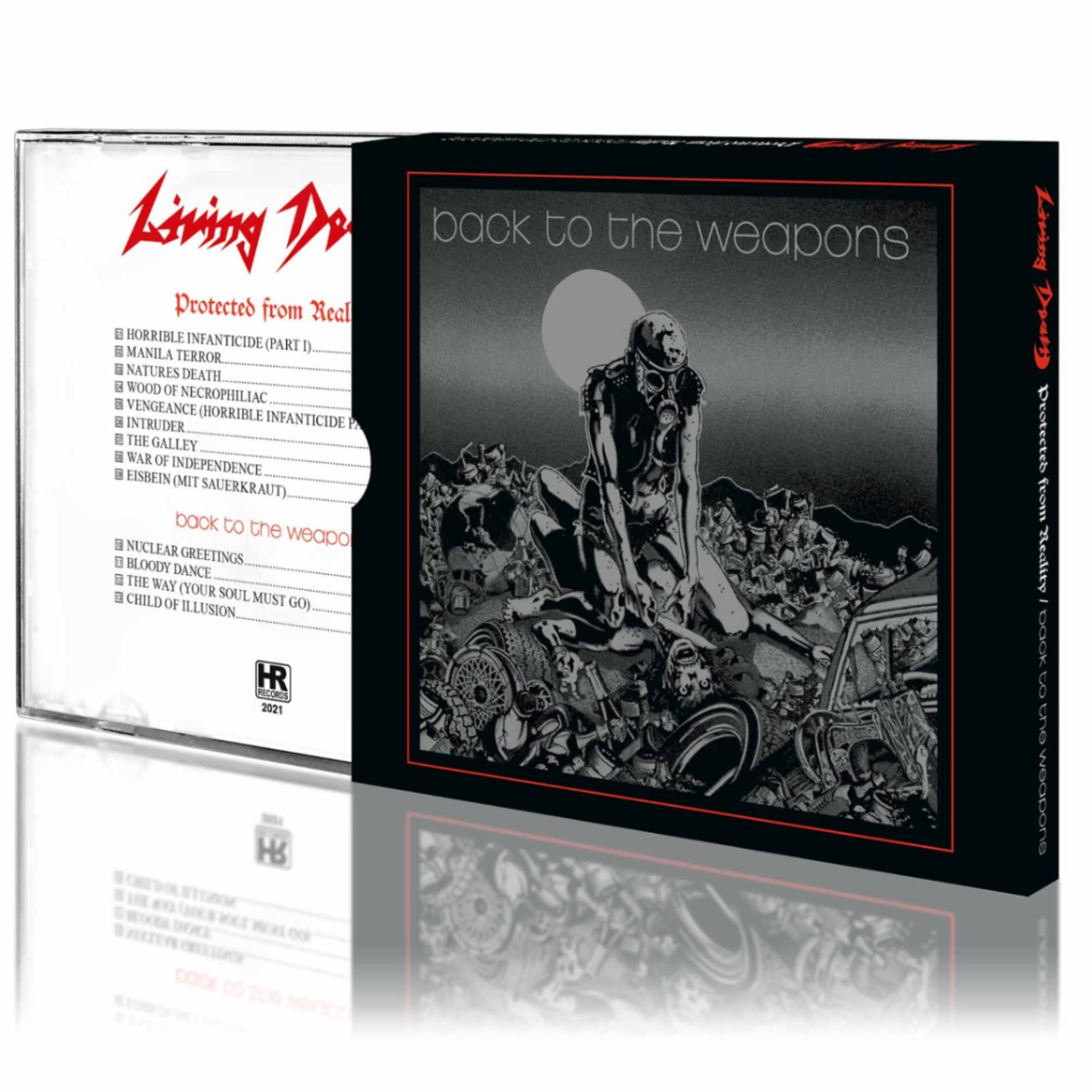 LIVING DEATH - Protected from Reality / Back to the Weapons