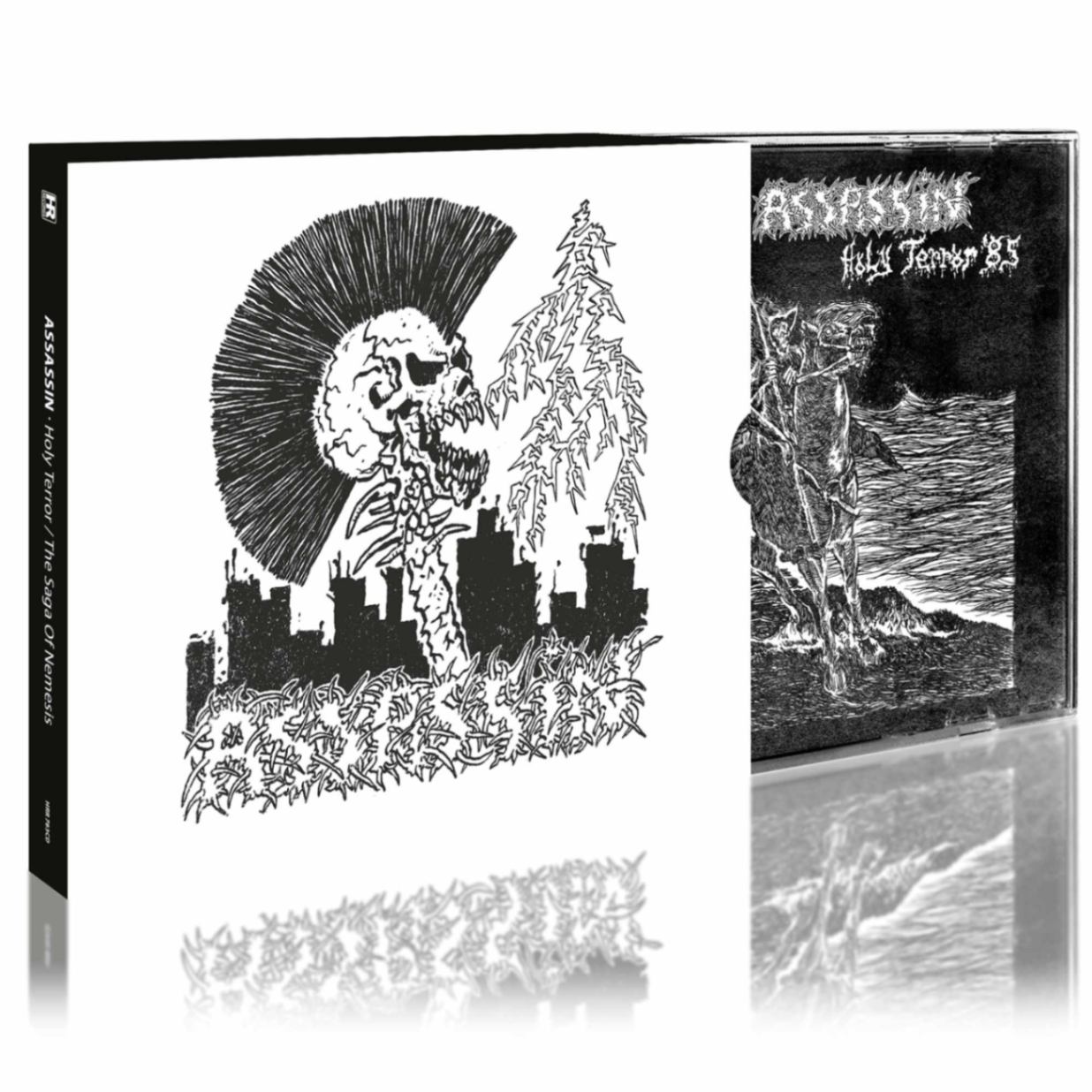 ASSASSIN (Ger) - Holy Terror / The Saga of Nemesis (Ltd. Slipcase