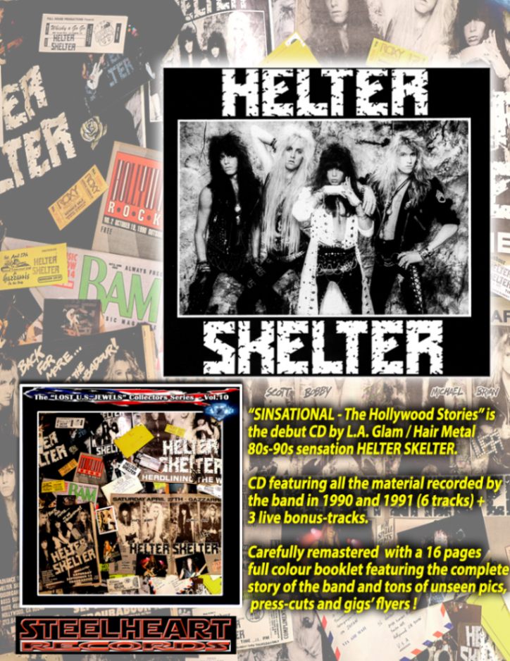 HELTER SKELTER - Sinsational | ハードロック | | BEYOND BATTLE RECORDS