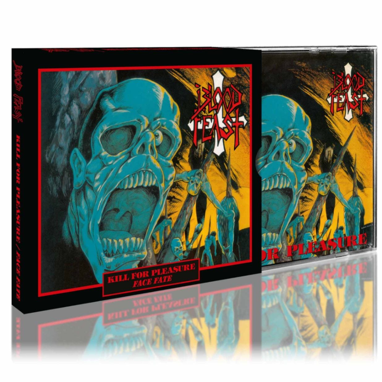 BLOOD FEAST - Kill for Pleasure &frasl; Face Fate (Ltd. Slipcase) | デス