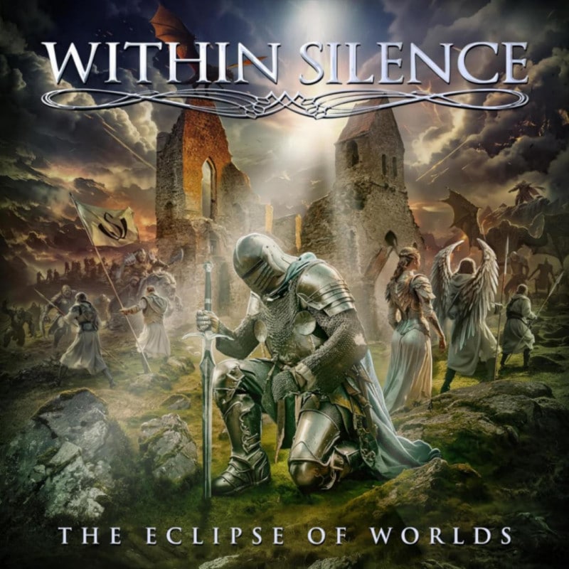 WITHIN SILENCE - The Eclipse of Worlds (+ Sticker)