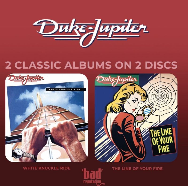 DUKE JUPITER - White Knuckle Ride + The Line of Your Fire + Captured Live (3CD Limited Edition)