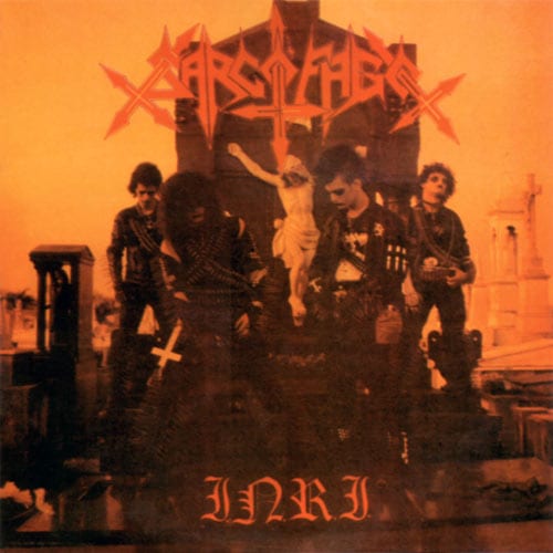 SARCOFAGO - I.N.R.I. +6 (Cogumelo Edition) | デス/スラッシュメタル