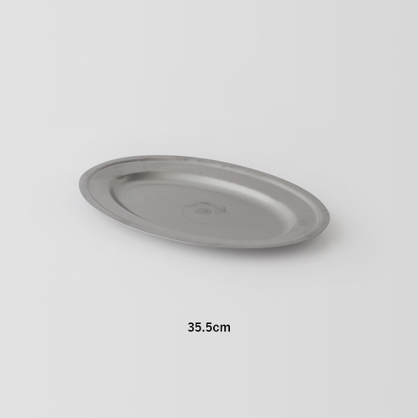 * vintage plate ❀ ギンガムチェック oval プレート(b) vintage plate ❀ ギンガムチェック oval プレート(b)