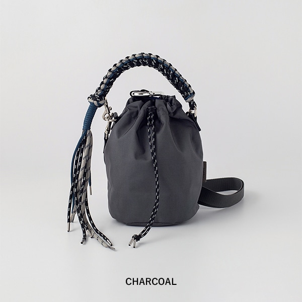 zattu ナイロンミニポーチ LUGUN/ルーガン2way bag パープル zattu