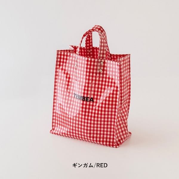 TEMBEA PAPER TOTE MEDIUM RED・BROWN | B・B・B POTTERS ONLINE STORE