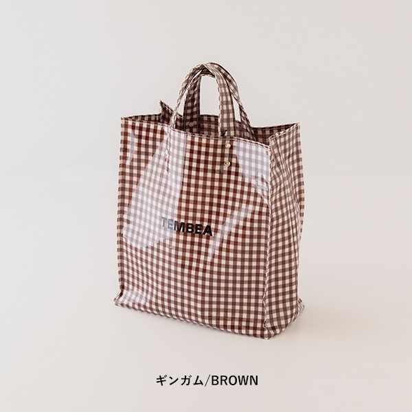 TEMBEA PAPER TOTE MEDIUM RED・BROWN | B・B・B POTTERS ONLINE STORE
