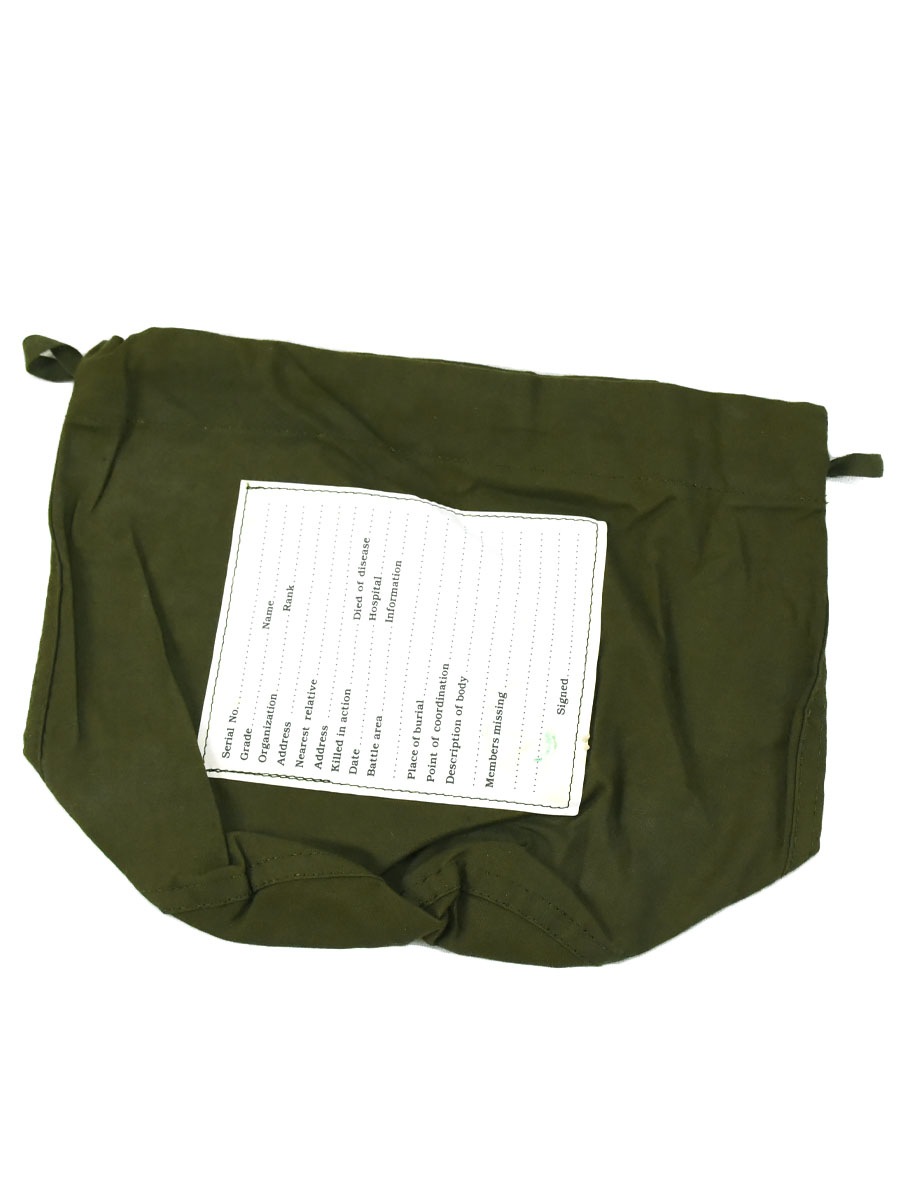 U.S. Personal Effects Bag DEAD
