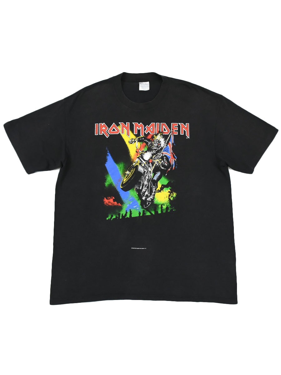 80's Spring Foot ''IRON MAIDEIN'' 両面プリントTシャツ 表記(XL) USA製