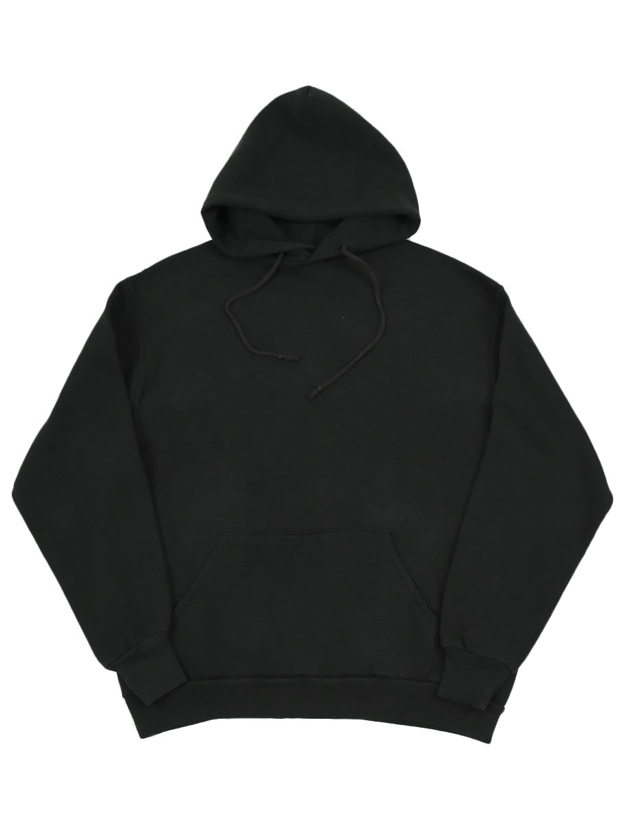 90's RUSSELL ATHLETIC 無地スウェットパーカ 表記(L) USA製 黒