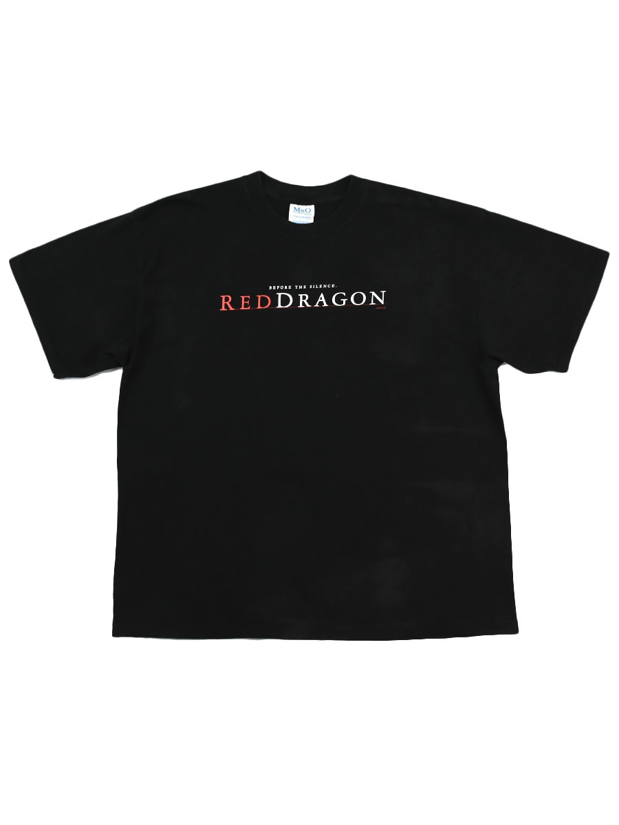 00's M&O Knits ''RED DRAGON'' ムービーTシャツ 表記(XL)