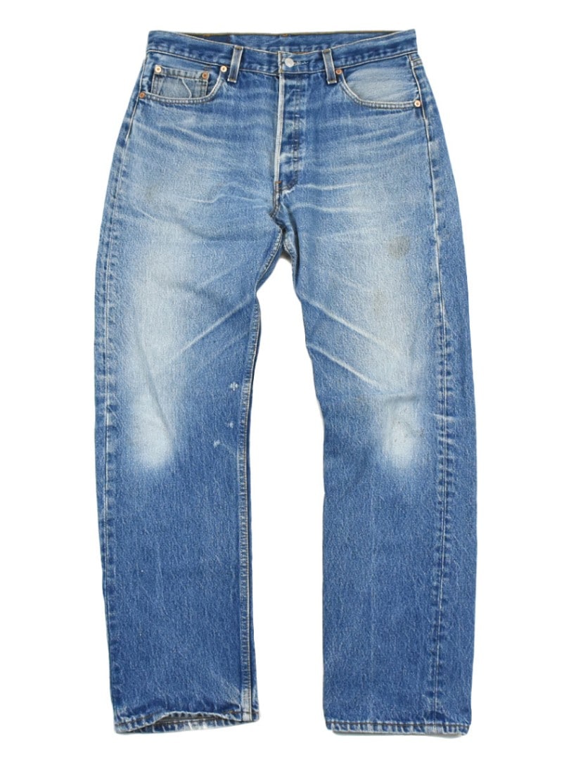 90's Levi's 501 デニムパンツ 薄ヒゲ落ち 表記(35x34) USA製
