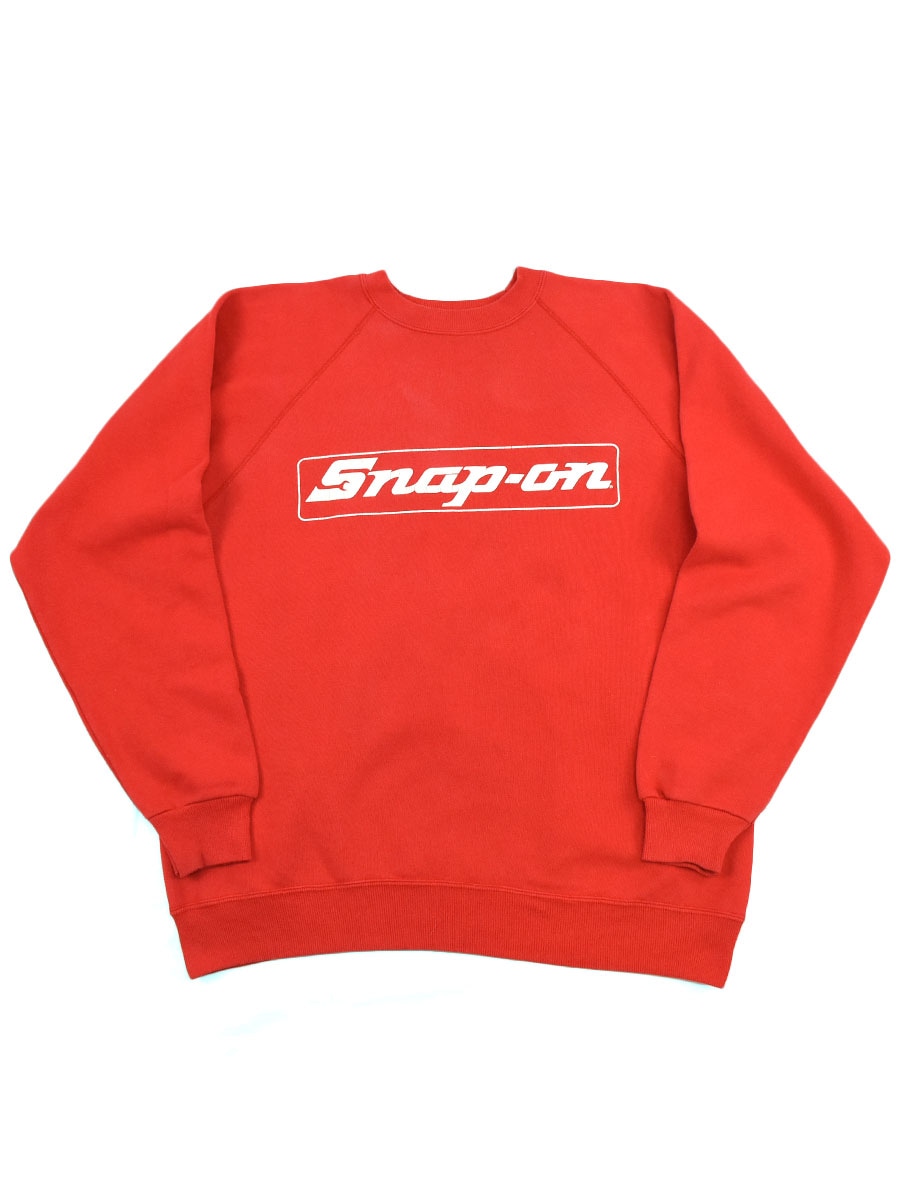 80's～ HANES ''Snap-on'' スウェット 表記(XL) USA製