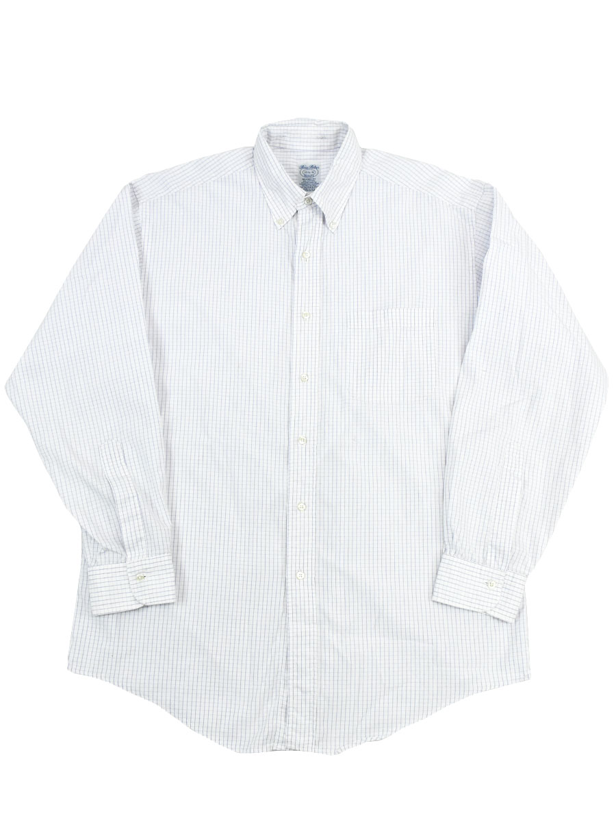 USA製 Brooks Brothers グラフチェック B.Dシャツ 表記(15 1/2-4)　