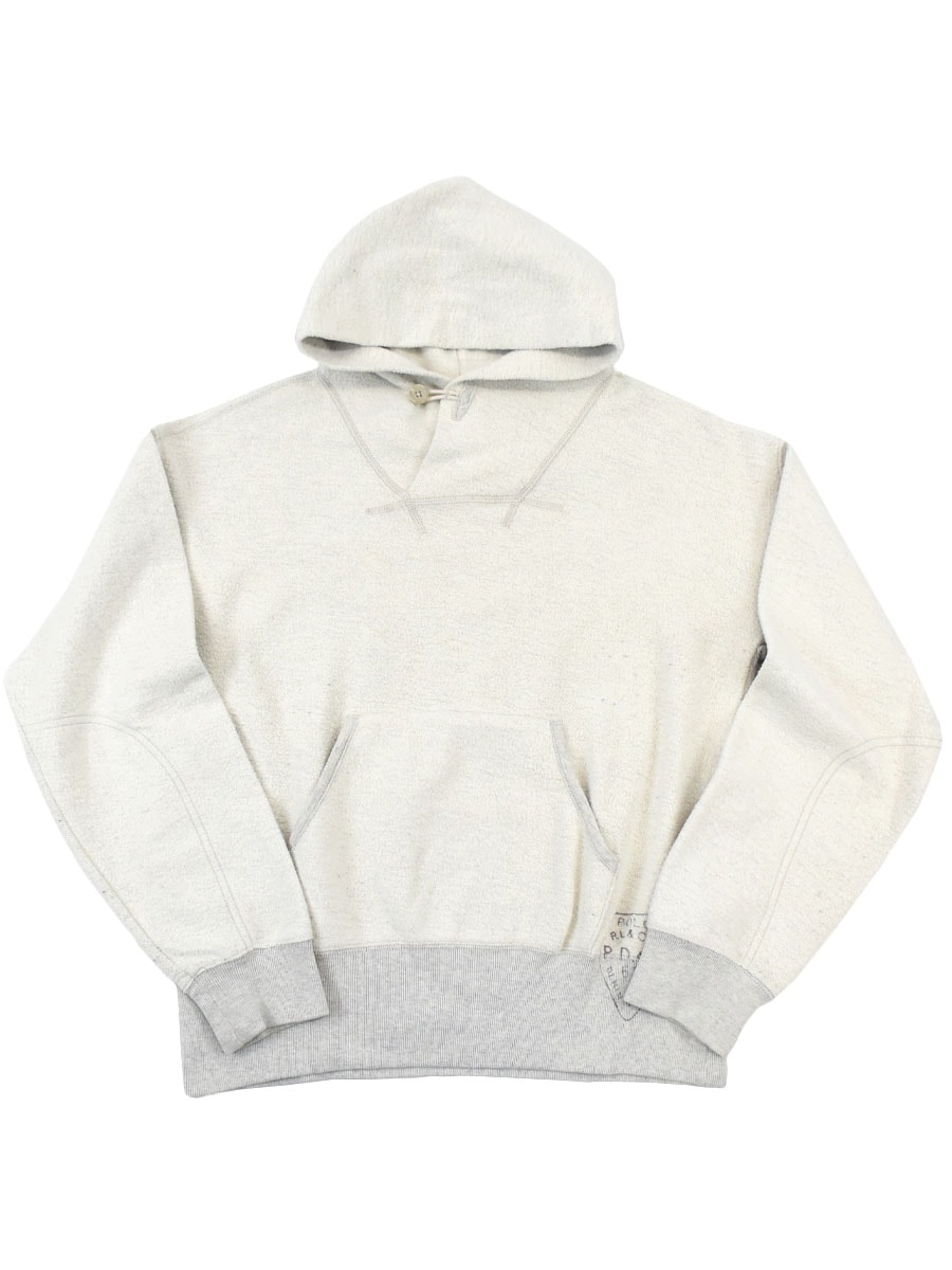 ラルフローレン 生地反転 スウェットパーカ 表記(M) ステンシル入り