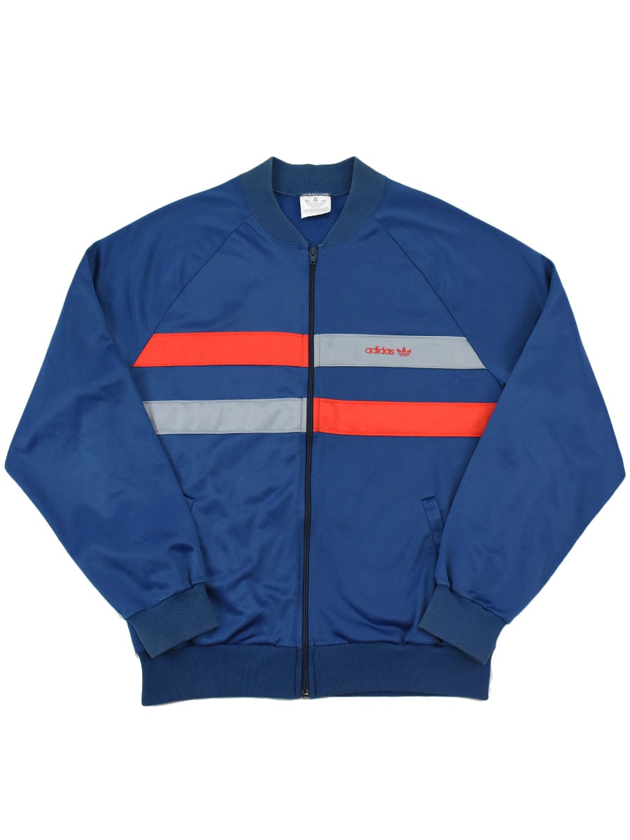 80's adidas ライン切り替え ジャージ 表記(L) USA製