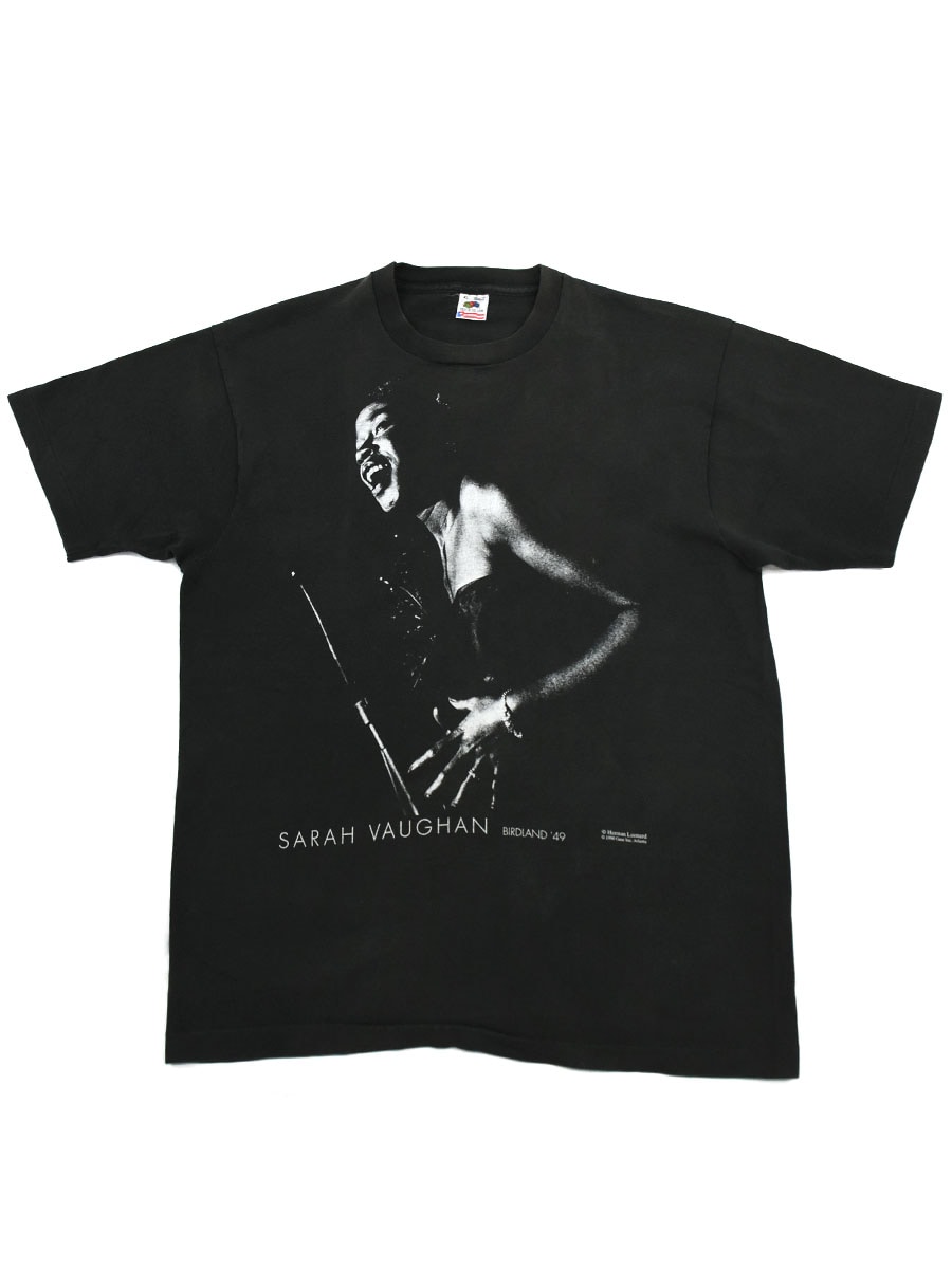 90's FRUIT OF THE LOOM サラ・ヴォーン フォトTシャツ 表記(XL)