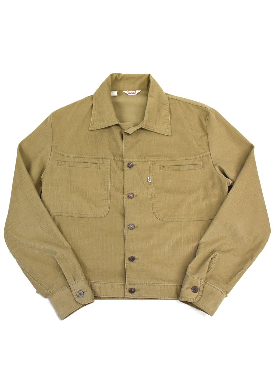 70's Levi's 2ポケ コーデュロイジャケット ベージュ 表記(L)