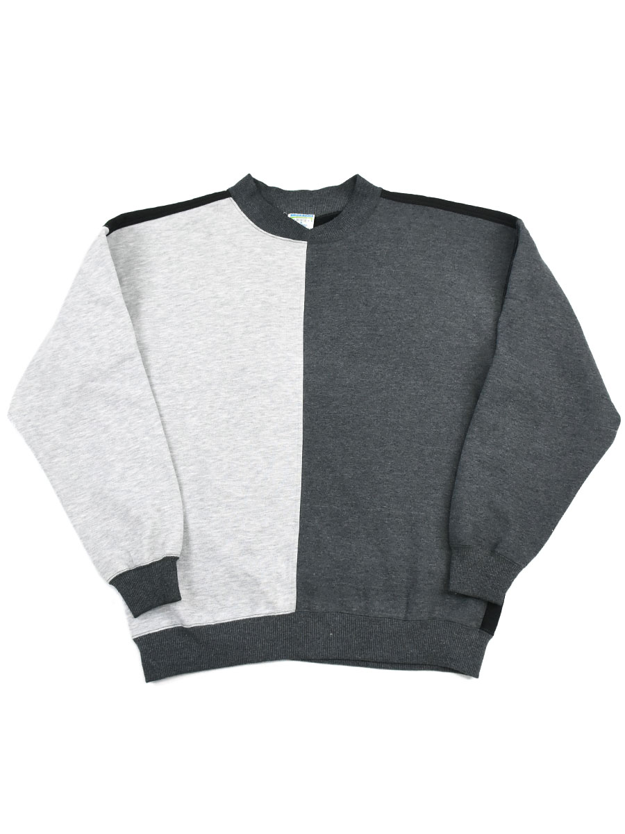 90's CHEETAH パネル切り替え クレイジーパターン スウェット 表記(M) USA製