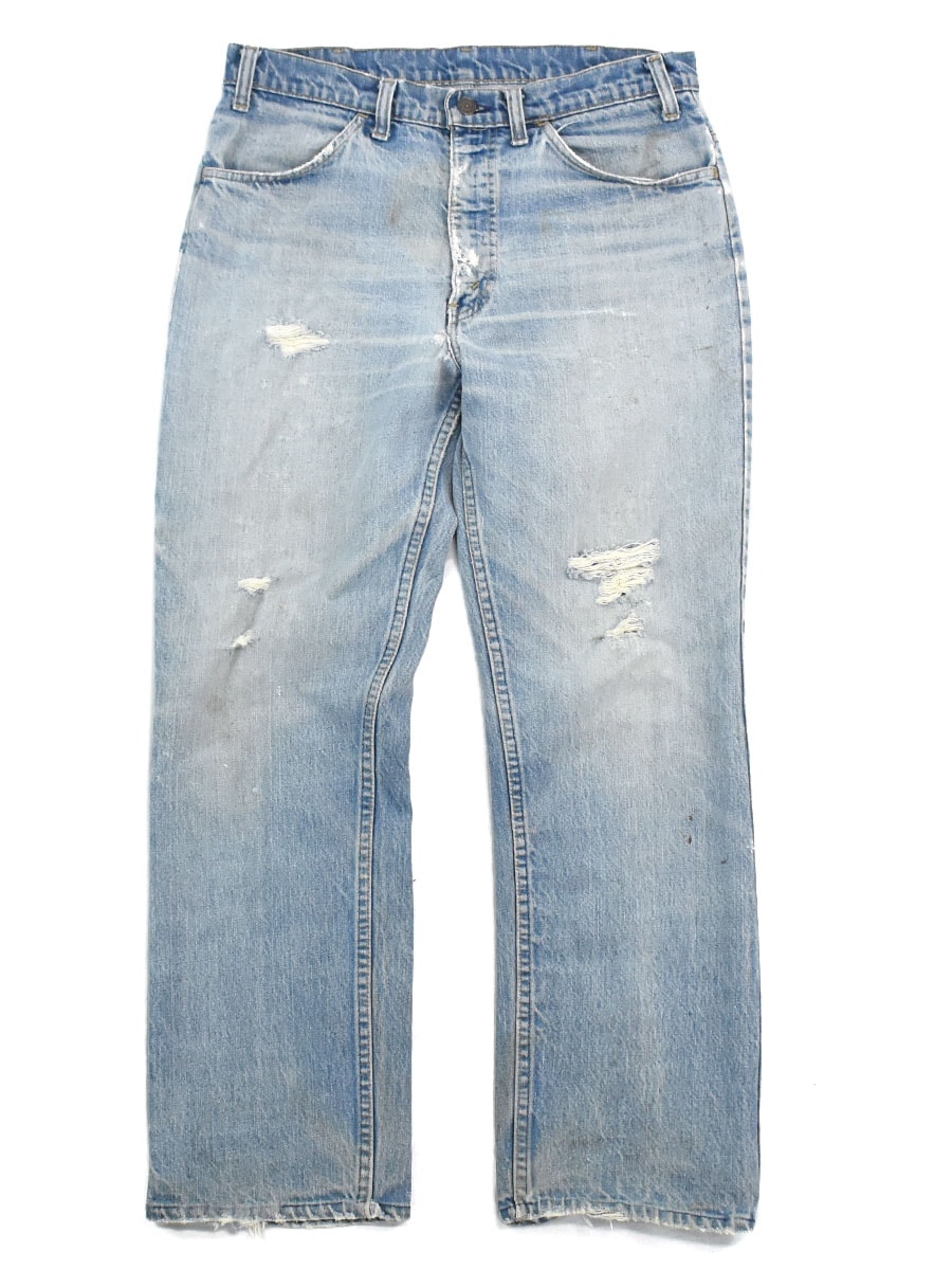 80's Levi's 519 デニムパンツ クラッシュ 表記(34x31)
