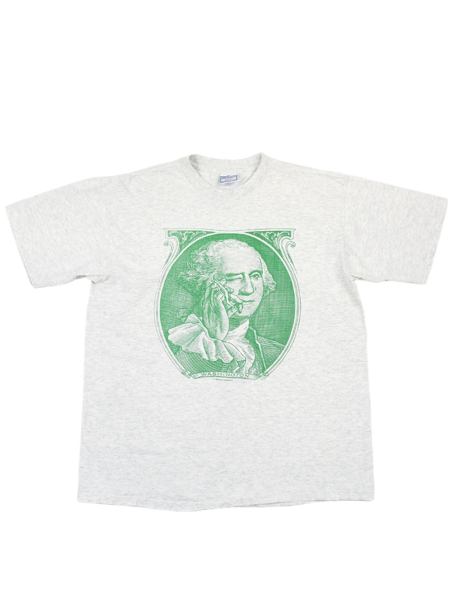 90's All Sport ''ジョージ・ワシントン'' パロディTシャツ 表記(XL) USA製