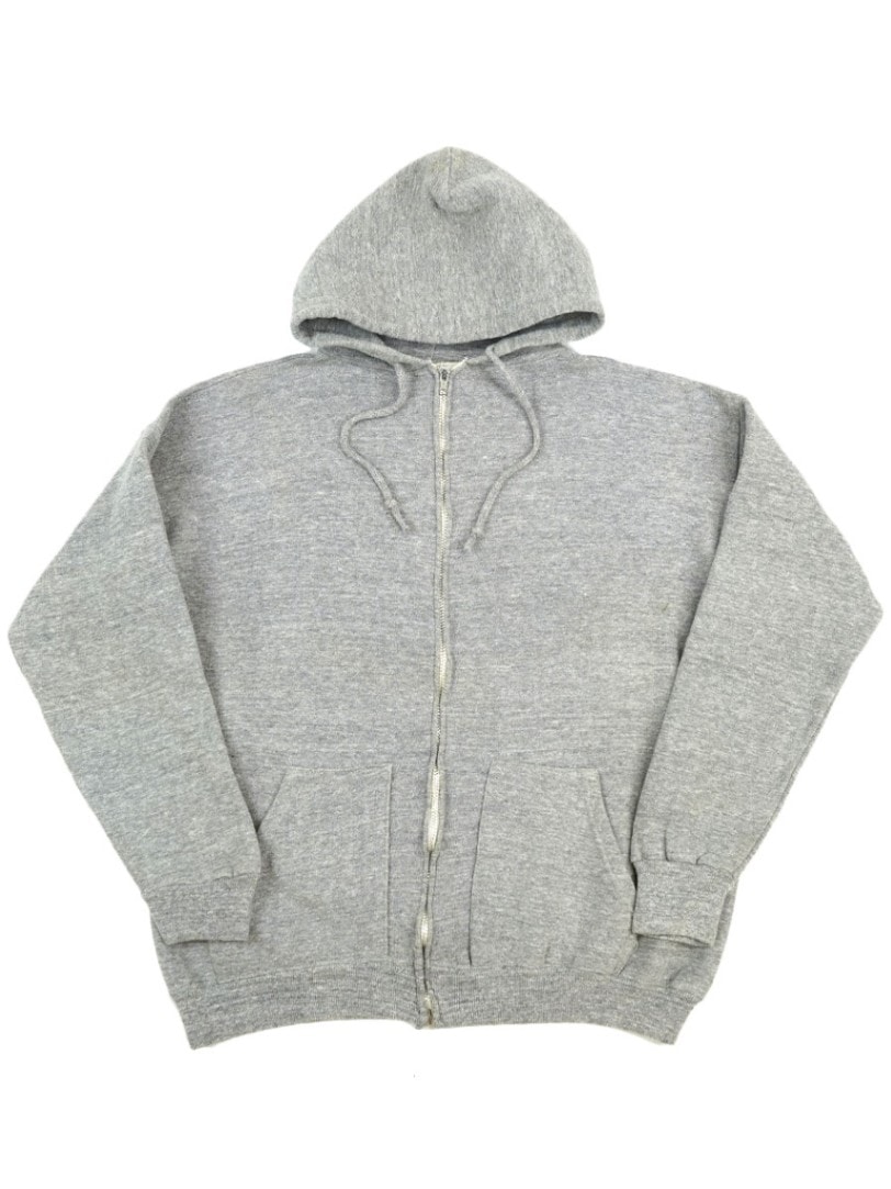 60's Springfoot セパポケ フルジップスウェットパーカ 表記(EX LARGE)