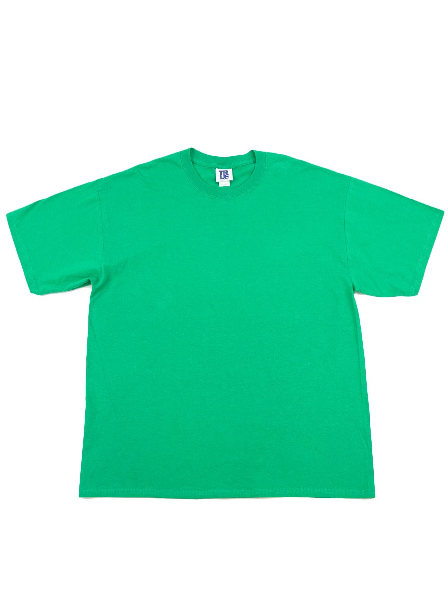 USA製 TRUE 100%コットン 無地Tシャツ グリーン 表記(XL)