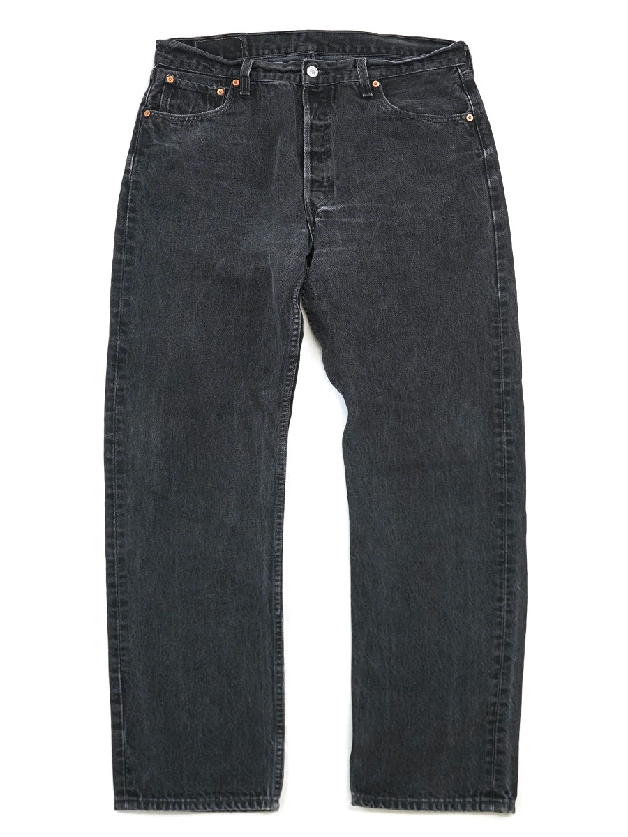 90's Levi's 501 ブラック デニムパンツ 表記(36x32) USA製