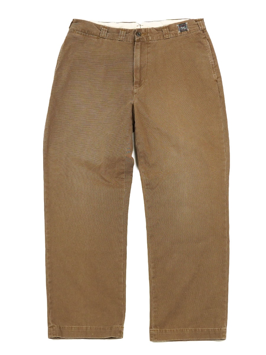 ラルフローレン 100%コットン ワークパンツ ブラウン 表記(36x30)