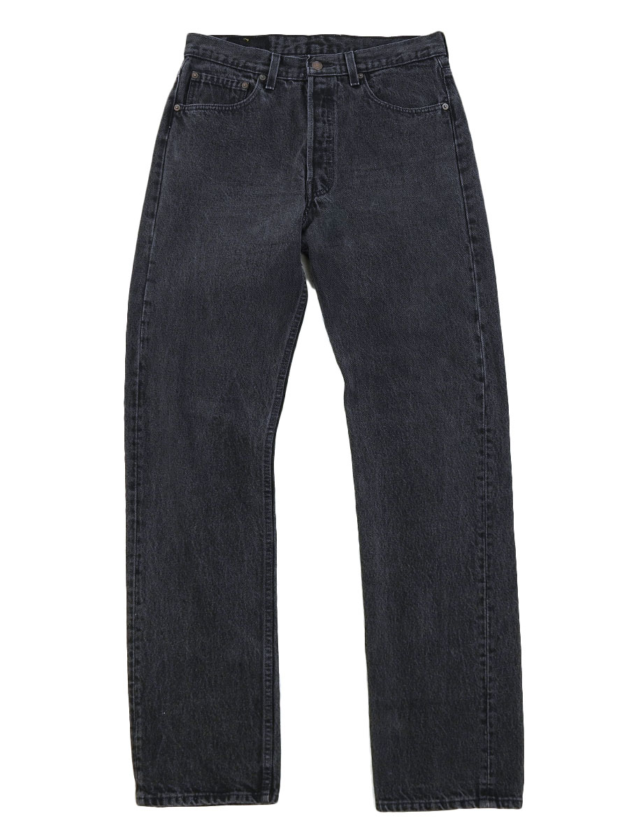 90's Levi's 501 ブラック デニムパンツ 表記(32x34) USA製