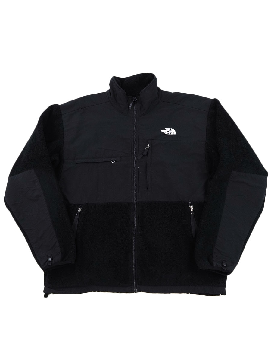 00's THE NORTH FACE ''DENALI'' フリースJKT 黒×黒 表記(XL)　