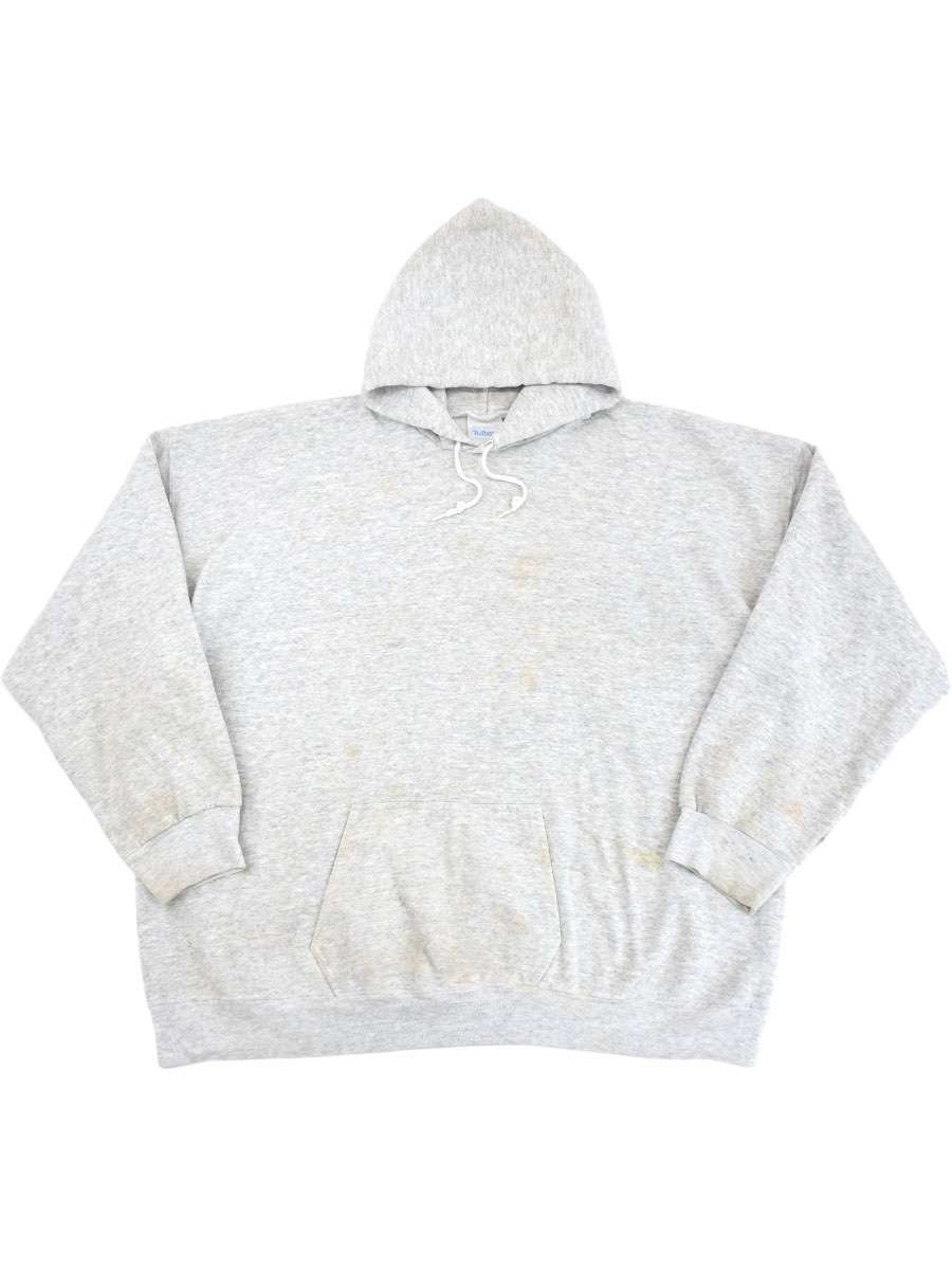 90's Tultex スウェットパーカ 無地グレー 表記(3XL) USA製