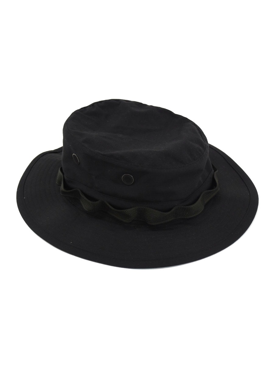 USA製 R&B, Inc. MIL SPEC ブーニーハット ブラック 表記(7 1/4) DEAD