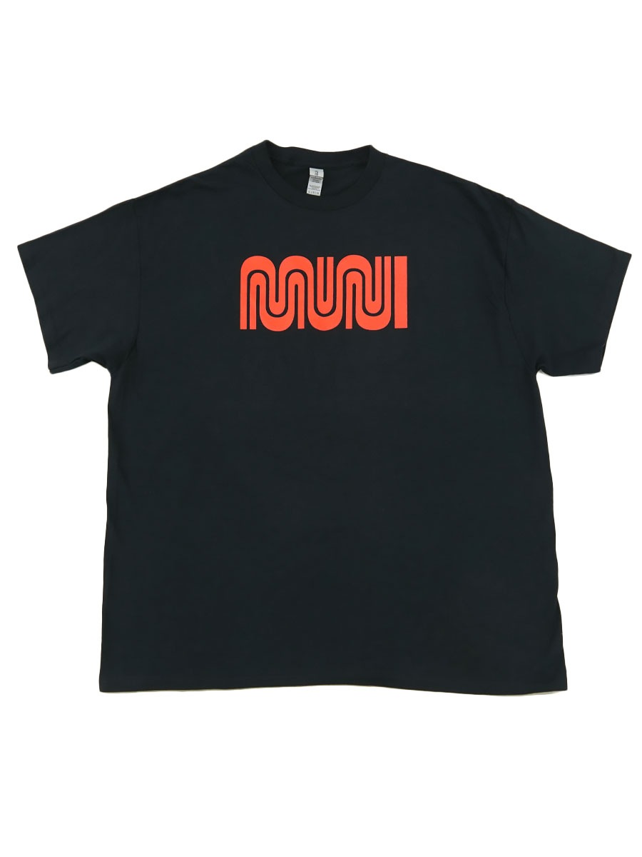 未使用 GILDAN ''SF MUNI'' Tシャツ 表記(XL)