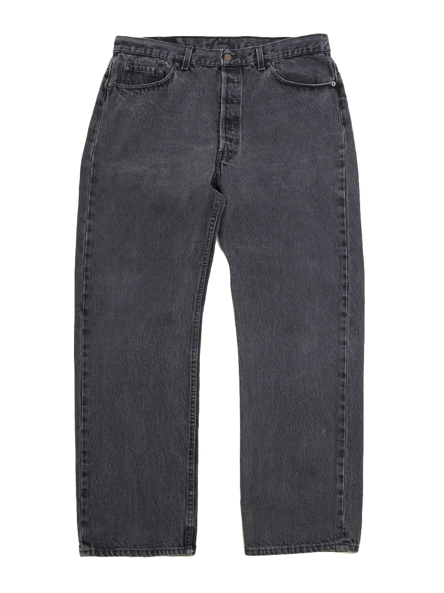 90's Levi's 501 ブラック デニムパンツ 表記(38x30) USA製