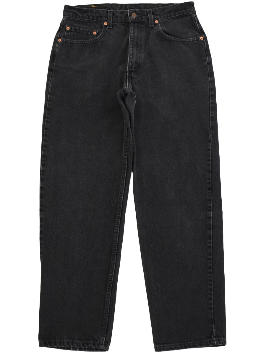 90's Levi's 550 ブラックデニムパンツ 表記(34x30) USA製