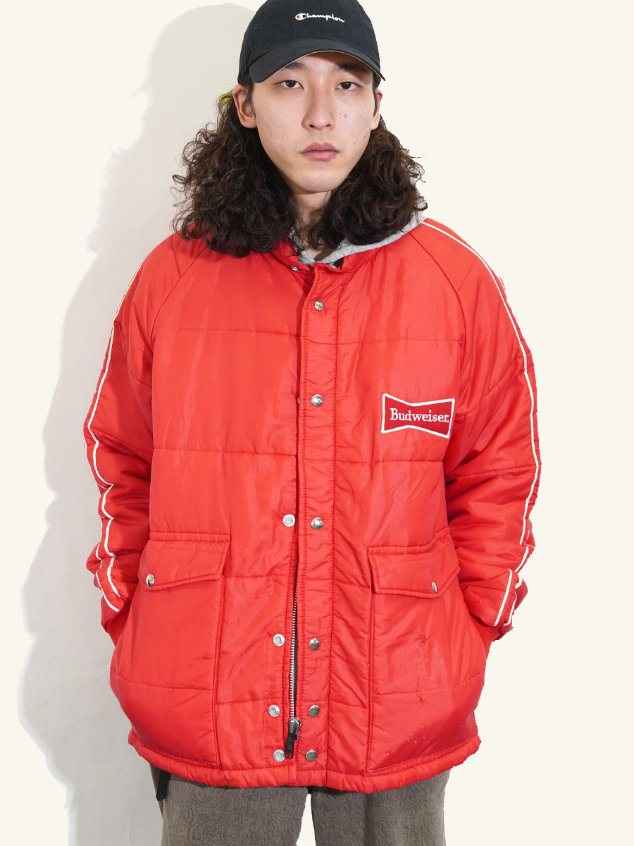 70's Swingster ''BUDWEISERR'' レーシングジャケット 表記(M)