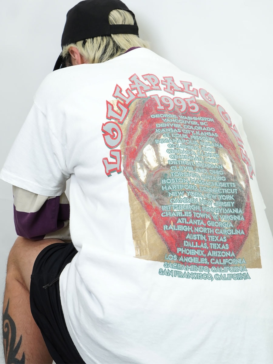 90's anvil ''Lollapalooza 1995'' 両面プリント Tシャツ 表記(XL) USA製