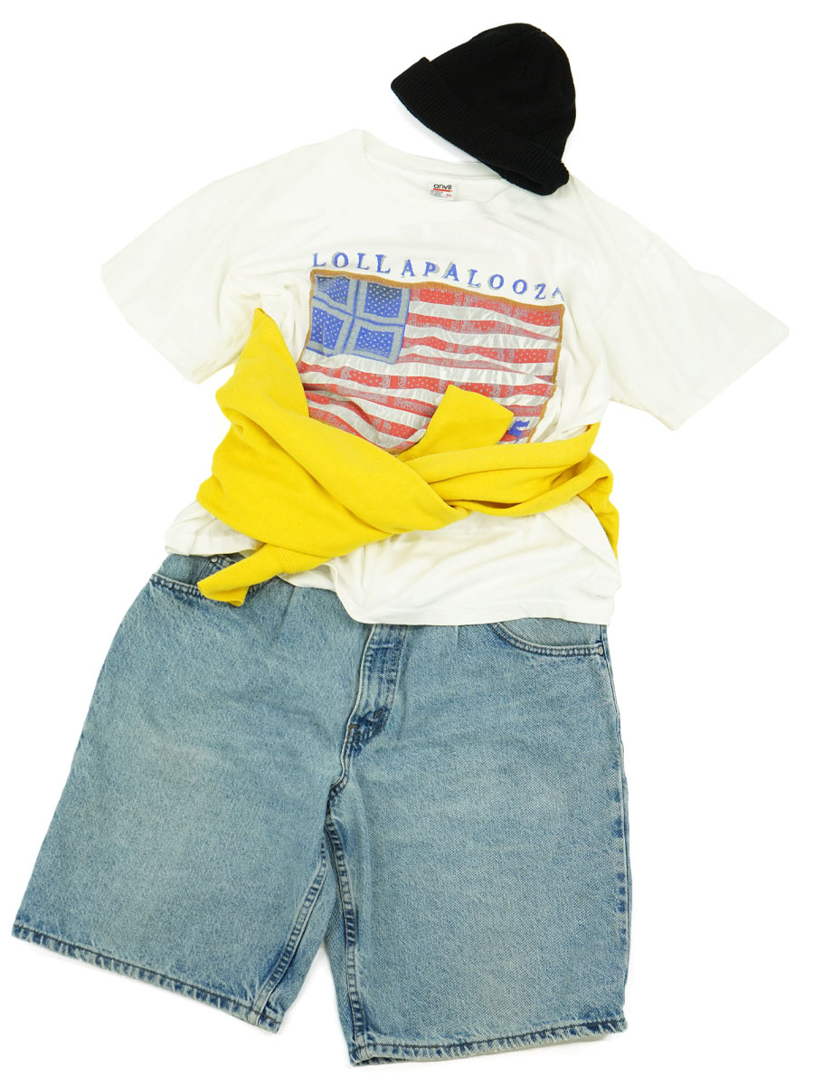 90's ANVIL ''LOLLAPALOOZA 1995'' 両面プリント Tシャツ 表記(XL) USA製
