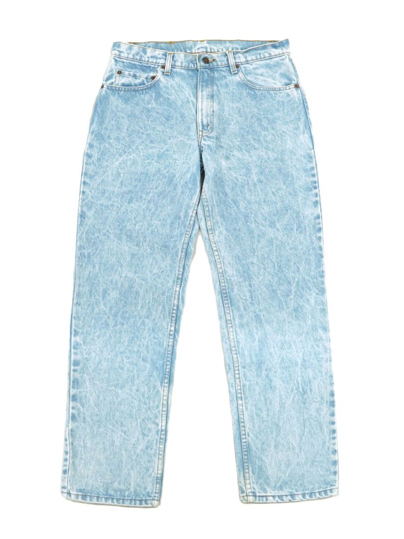 80's Levi's 506 ストーンウォッシュ アイスブルー デニムパンツ 表記(34x30) USA製