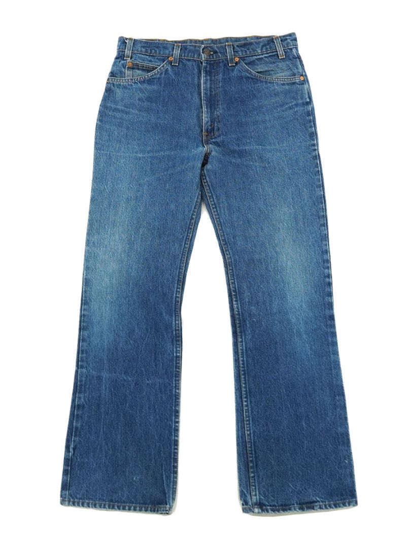 80's Levi's 517 デニムパンツ 美ブルー 表記(36x32) usa製