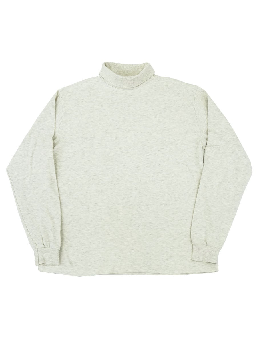 90's L.L.BEAN タートルネックカットソー オートミール 実寸(M位)