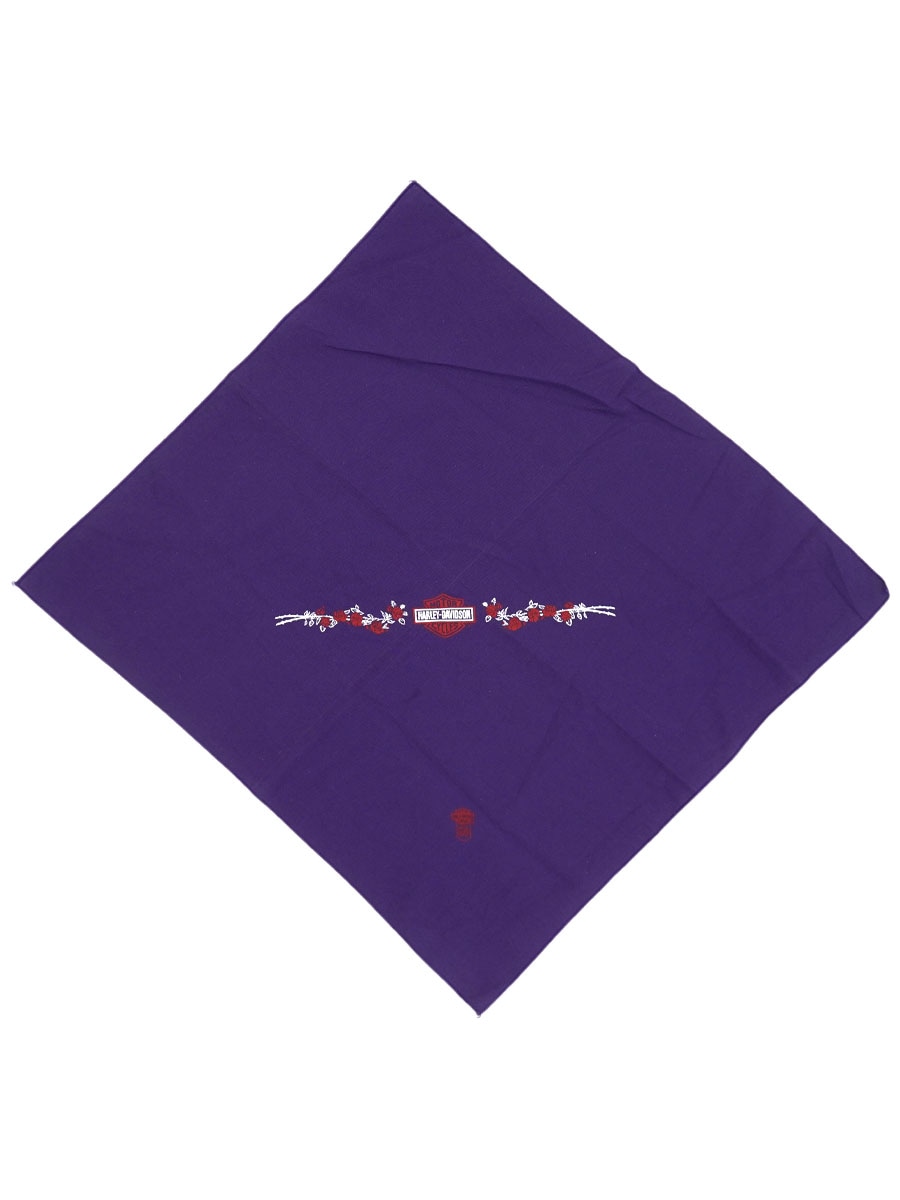 80's～ HARLEY-DAVIDSON バンダナ パープル