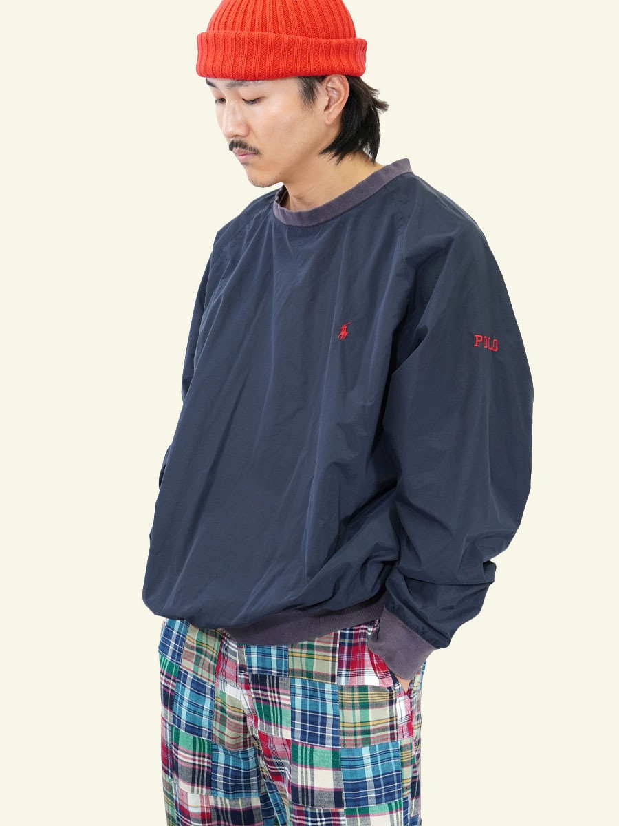 ラルフローレン ウォームアップスウェット 表記(L) ダークネイビー